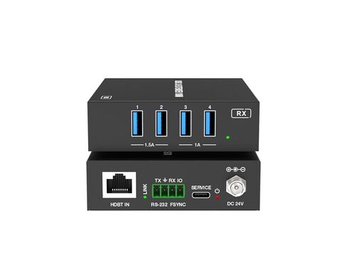 Monoprice 4-Port USB 3.0 Extender Over CAT6a Cable, Up to 100m/328ft in Saudi Arabia