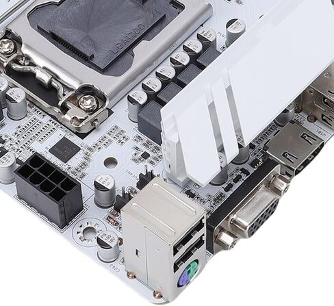 ciciglow Computer Motherboard, H510 ITX Motherboard LGA 1200 Support Dual Channel DDR4 64GB Mini ITX Desktop Board with M.2 NVMe Slot and PCIe 3.0 x16 in Saudi Arabia