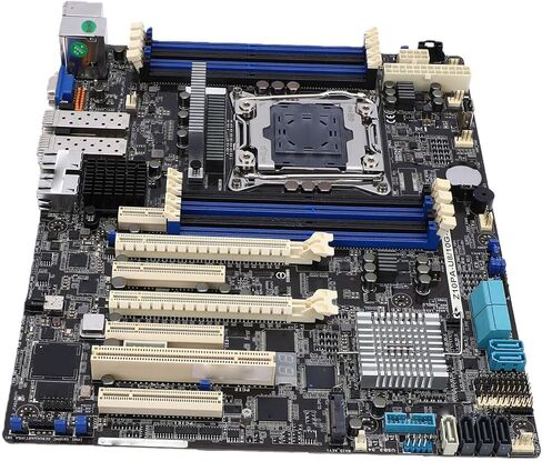 Server Motherboard, Fit for LGA2011 3 Socket Single CPU Support E5 1600 2600 v3 v4 Series, with 8 DDR4 DIMM Slots and 7 PCIe 3.0 x16 Slots in Saudi Arabia