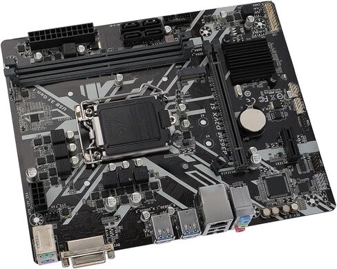 B365M D2VX SI Computer Motherboard, DDR4x2 DIMM M ATX Desktop Computer Mainboard Fit for LGA 1151 Socket 9th 8th Gen, for Core i9 i7 i5 i3, RJ45, DVI, USB3.1 in Saudi Arabia
