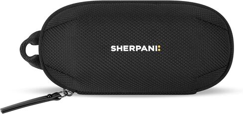 Sherpani Mini Co-Pilot, Travel Cable Bag, Cord Storage Organizer, Small Tech Pouch, Accessory Carrying Case, Travel Gift for Women (Straw Signature) in Saudi Arabia