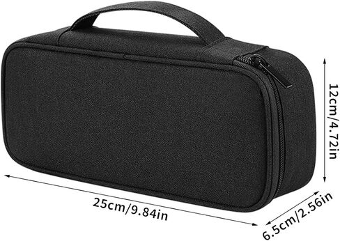 Travel Electronics Organizer Waterproof Cable Organizer Bag for Electronic Accessories Double Layer Large Shockproof Cable Storage Bag in Saudi Arabia
