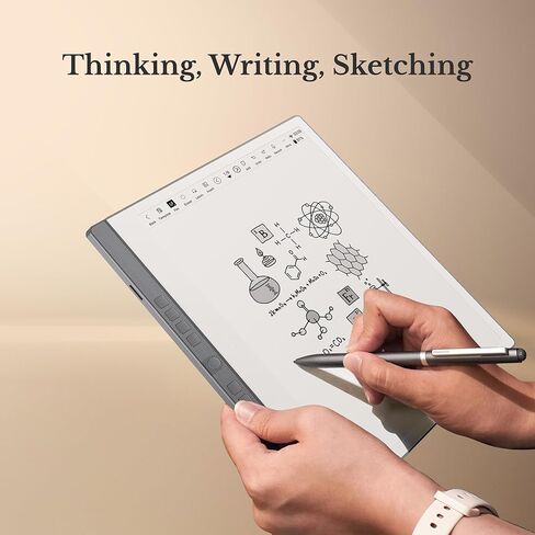 حزمة الكمبيوتر اللوحي الورقي Penstar eNote 2، جهاز لوحي للكتابة بالقلم مقاس 10.3 بوصة فقط، مفكرة رقمية للكمبيوتر الدفتري الإلكتروني، قارئ حبر إلكتروني 300 نقطة في البوصة 4 جيجابايت 128 جيجا مع غطاء فوليو وأقلام B5 (متجدد) in Saudi Arabia