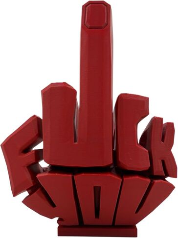 Fuck You Middle Finger Phone Stand - Fuck You Phone Stand – Middle Finger Laptop Stand, Middle Finger Tablet Stand & Middle Finger Stand – Funny Gift – Universal Fit – Made in USA (Black) in Saudi Arabia