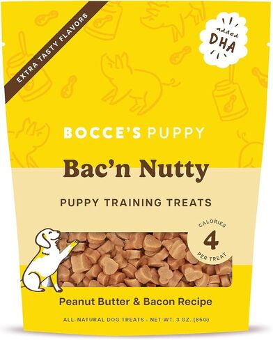 Bocce's Bakery Quack ، Quack ، Diack Training Treats for Dogs ، Treats Cog Free Free ، مصنوع من مكونات حقيقية ، مخبوزة في الولايات المتحدة الأمريكية ، كلها طبيعية ومنخفضة السعرات الحرارية ، Duck & Blueberry ، 6 أوقية in Saudi Arabia