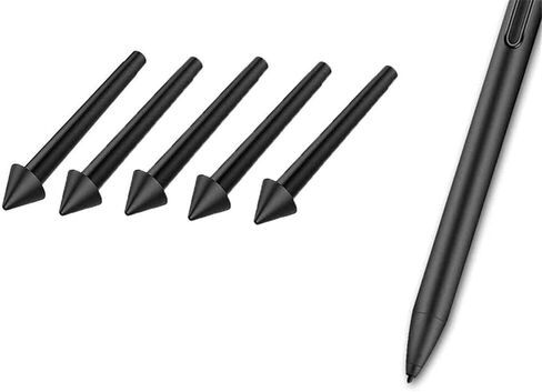 5Pcs High Sensitivity Pen Refills Sensitive Fine Nib Surface Tips Replacement for Surface 7/6 / 5/4 / Book/Studio/Go Nib in Saudi Arabia