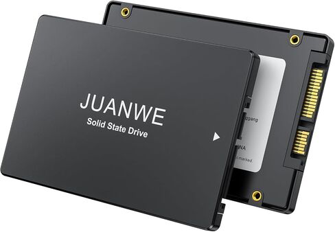 JUANWE محرك أقراص SSD داخلي سعة 64 جيجابايت يصل إلى 280 ميجابايت/ثانية 2.5 بوصة محرك أقراص الحالة الصلبة الداخلي مع فلاش NAND ثلاثي الأبعاد 2.5 بوصة SATA III SSD يعزز الأداء لأجهزة الكمبيوتر المحمول والكمبيوتر الشخصي in Kuwait
