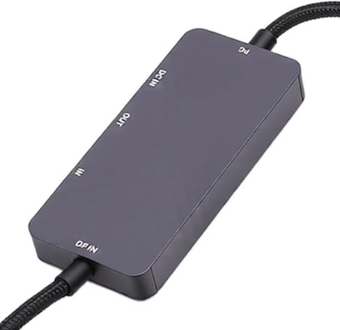بطاقة فيديو Zunate 4K مع واجهة وسائط متعددة عالية الدقة ومدخل من النوع C، وجهاز تسجيل مع شحن PD بقدرة 100 واط لأجهزة الكمبيوتر المحمول والكمبيوتر الشخصي والكمبيوتر اللوحي ووحدة التحكم in Saudi Arabia