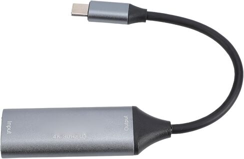 بطاقة التقاط فيديو GOWENIC 4K 30 هرتز، جهاز التقاط فيديو HDMI، HDTV إلى النوع C 3.0 بطاقة بث للعبة تعليمية لمؤتمرات البث المباشر in Saudi Arabia