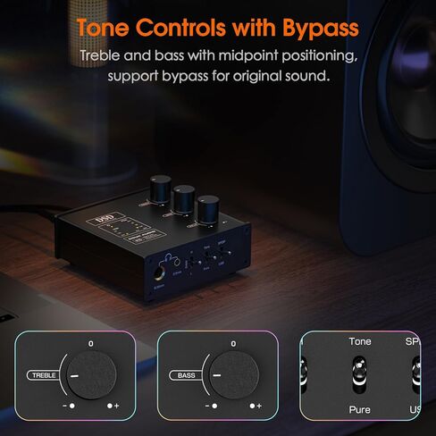 Douk Audio K5 PC DAC Headphone Amplifier Digital to Analog Converter with USB & Optical Input DSD256 for Amplifiers, Speakers, Mac, Computer (K5) in Saudi Arabia