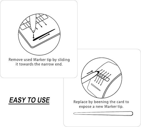 Remarkable Marker Tips 2 Marker and Marker Plus Stylus Tablet Pens Replacement Nibs Refill 9 Tips in Saudi Arabia