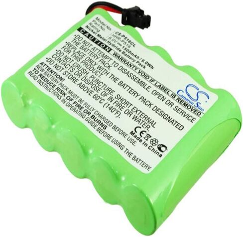 بطارية بديلة عالية السعة Cameron Sino 1500 مللي أمبير Ni-MH لباناسونيك KX-TG4500، KXTG4500B، تناسب باناسونيك HHR-P516، HHR-P516A، HHR-P516A-1H، النوع 34 in Saudi Arabia