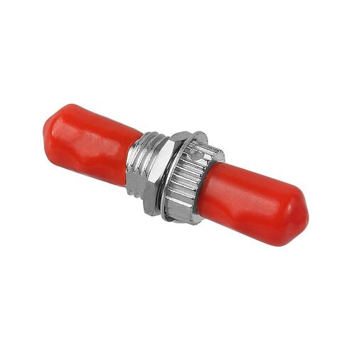 -100pcs ST Simplex Coupler ST to ST Simplex Singlemode Coupler ST to ST Bulkhead Fiber Coupler Simplex Singlemode in Saudi Arabia