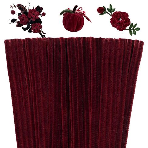 Giwrmu 200pcs 20colors Pipe Cleaners Craft, Pipe Cleaners Chenille Stem, Fuzzy Sticks Craft Supplies, Multi-Colored Pipe Cleaner for Creative Handmade DIY Art Craft Project in Saudi Arabia