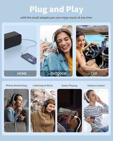 USB C to 3.5mm Headphone Jack Adapter MFi Certified HiFi 3 Pack Type C Aux Audio Dongle Cable Cord for iPhone 17 Air 16e 16 15 Samsung Galaxy S25 S24 S23 S22 Plus Pro Max Ultra Note Pixel iPad MacBook in Saudi Arabia