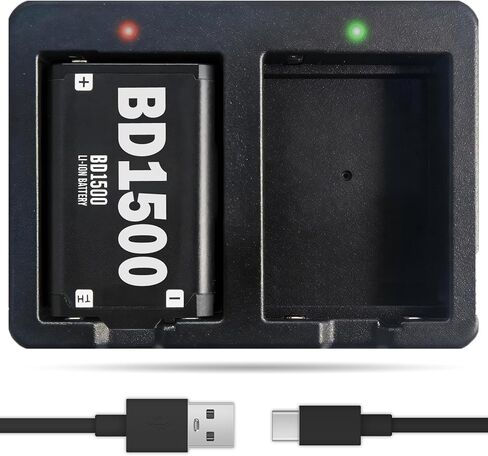 محطة شحن بطارية المصابيح الأمامية متوافقة مع Black Diamond BD1500 1 Pack (البطاريات غير متضمنة) in Kuwait