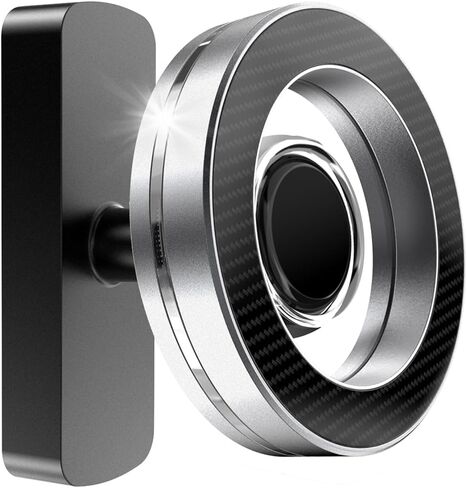 NEVERLAND Golf Cart Phone Holder, 2026 Magnetic Golf Cart Phone Mount with Metal Ring Fits iPhone & Android, 360° Rotatable with N54 Strong Magnet, Golf Accessories Gifts for Men Him Husband Golfers in Saudi Arabia