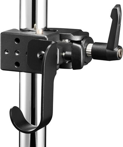 Godox LSA-17 Sky Hook - خطاف تعليق علوي من الألومنيوم على شكل حرف U مع حامل Allen-Bolt للتزوير على شكل مشبك فائق، وكابل الاستوديو والموقع ودعم الخلفية in Kuwait