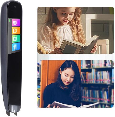 Yosoo Health Gear Scan Reader Pen Language Translator, with 1.97Full Touch Screen, WiFi Learning Machine for Kids & Adults, 142 Languages OCR Digital Scanning. in Saudi Arabia