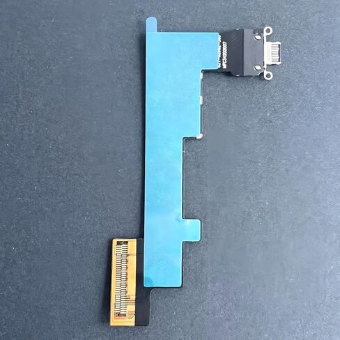 موصل Dedyel Dock متوافق مع iPad Air 4 الجيل الرابع 2020 A2316 / iPad Air 5 الجيل الخامس 2022 A2588 كابل مرن لتجميع منفذ الشحن 10.9 بوصة (أسود، إصدار خلوي) in Kuwait