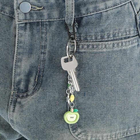 40 Pcs Mini Carabiner Clip, 1.2 Inch Tiny Black Carabiner with Spring Snap Hook, Zinc Alloy Keychain Hooks for Backpack, Hiking & Camping Gear (Black) in Saudi Arabia