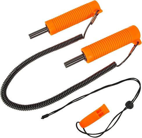 Mingzhe ICE Auger ICE Fishing Drill Set for Winter Fishing Security KIT (Orange) in Saudi Arabia