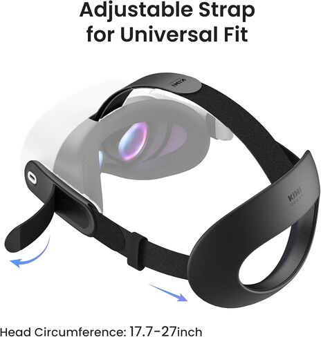 حزام رأس K4 Flex Comfort Lite من KIWI، ملحقات سماعة رأس VR لـ Meta Quest 3 وV3 Face Pad in Saudi Arabia