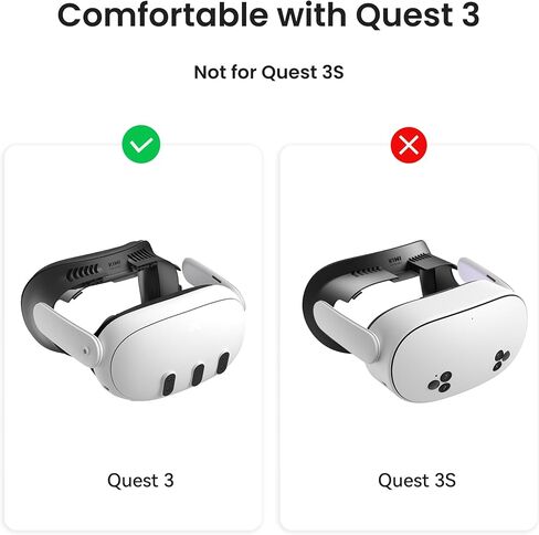 حزام رأس K4 Flex Comfort Lite من KIWI، ملحقات سماعة رأس VR لـ Meta Quest 3 وV3 Face Pad in Saudi Arabia