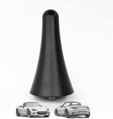 Short Antenna Compatible with Mazda MX-5 Miata NC & ND 2006–2026 – 1.9 inches, CNC 6061 Aluminum, Weather-Resistant, Low-Profile, Easy to Install, ND Accessories in Saudi Arabia