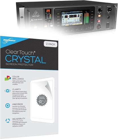 BoxWave Screen Protector Compatible with Behringer X32 Rack - ClearTouch Crystal (2-Pack), HD Film Skin - Shields from Scratches in Saudi Arabia