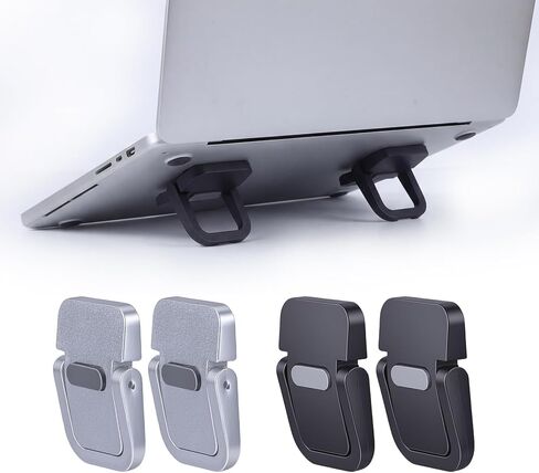 4 Pcs Keyboard Stands, Small Laptop Stand for Desktop Laptop Riser Compatible with MacBook Air/Pro, Lenovo, HP, Dell More in Saudi Arabia