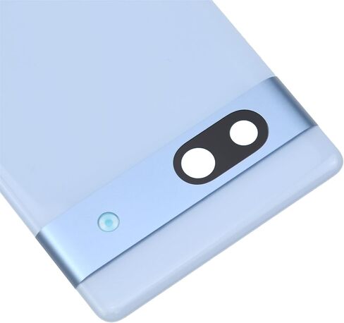 Sea Back Housing Rear Camera Frame and Glass with Pre-Cut Adhesive for Google Pixel 7a in Saudi Arabia