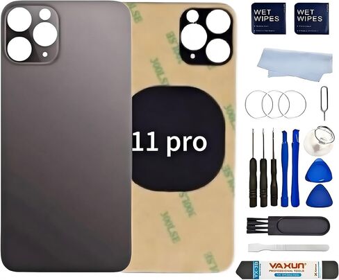 Back Glass Replacement for iPhone 11 Back Cover with Pre-Installed 3M Tape +Tools (iPhone 11 Green) in Kuwait