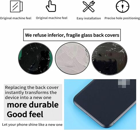 Back Glass Replacement for iPhone 11 Back Cover with Pre-Installed 3M Tape +Tools (iPhone 11 Green) in Kuwait