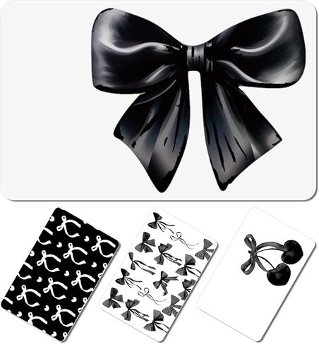 HONOSON 16 PCS BOW CRODE CARDE COVER STET COQUETTE BOW DEBIT CARD STIPSIONS SELITANT PVC ID COVER COVERTING WORKING FOR TRANDSITATION FUN in Saudi Arabia