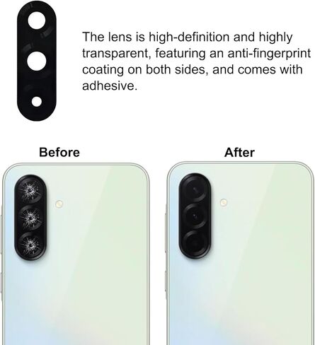 GREEN FUSION 3PCS Rear Camera Lens Glass Replacement Part Compatible with Galaxy A36, with Tools & Instruction in Saudi Arabia