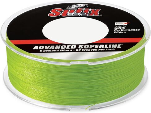 Sufix 832 Braid Line-600 Yards (Neon Lime, 30-Pound), One Size, 660-230L in Saudi Arabia