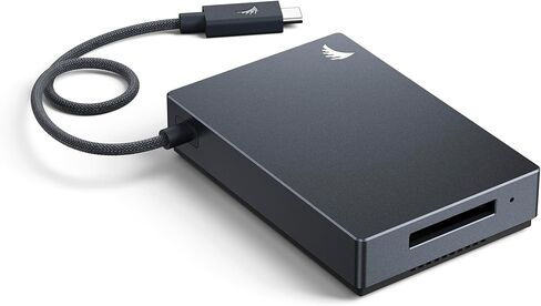 Angelbird Performance Card Reader CFexpress B - for CFexpress Type B Memory Cards - Fast Data Transfer up to 40 Gb/s, Direct-from-Card Editing in Saudi Arabia