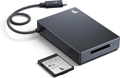 Angelbird Performance Card Reader CFexpress B - for CFexpress Type B Memory Cards - Fast Data Transfer up to 40 Gb/s, Direct-from-Card Editing in Saudi Arabia