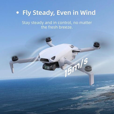 كاميرا Skyrover S1 Mini بدون طيار مع فيديو بدقة 4K/60 إطارًا في الثانية، وصور بدقة 48 ميجابكسل/8K، وناقل فيديو 7.45 ميلي، ووقت طيران 40 دقيقة، وأقل من 249 جرامًا، وتتبع تلقائي in Kuwait