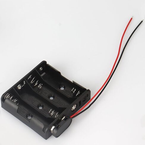 4AA Battery Holder with Snap Connector, Replacement Battery Holder for Safes, Door Locks & Student Science Experiments in Saudi Arabia