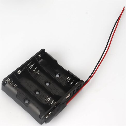 4AA Battery Holder with Snap Connector, Replacement Battery Holder for Safes, Door Locks & Student Science Experiments in Saudi Arabia