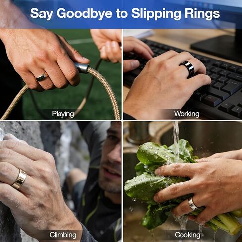 [160 قطعة] أداة ضبط حجم غير مرئية لـ Oura Ring Gen 4/3/Samsung Galaxy Ring/Ultrahuman Air، مقاس حلقة ذكية بثلاثة ألوان للحلقات السائبة، لا تحجب أجهزة الاستشعار، مجموعة تحجيم لاصقة (8 ورقات) in Kuwait
