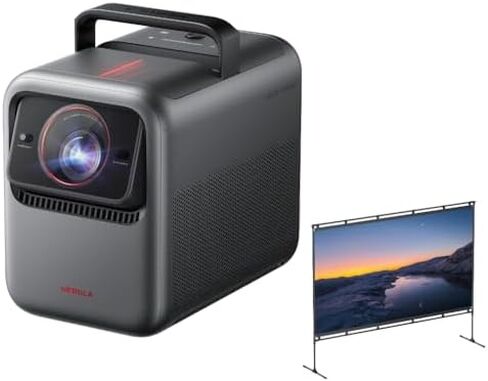 جهاز عرض NEBULA X1 Triple Laser 4K مع شاشة عرض NEBULA خارجية مقاس 100 بوصة in Saudi Arabia