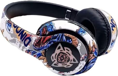 سماعات رأس P35 Graffiti Bluetooth، سماعة رأس لاسلكية للألعاب مزودة بتقنية Hi-Fi Bass Boost وصوت محيطي (P35B) in Kuwait