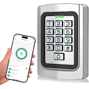 WiFi Access Control Keypad, 12V DC Stand-Alone Wireless Tuya Door Keypad in Saudi Arabia