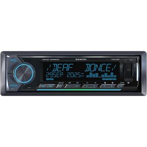 الصم بونس الجوزاء 760DSP | جهاز استقبال ستيريو للسيارة 4x25 واط | 8 مخرجات RCA | المدمج في DSP | بلوتوث 5.3 | دعم الصوت عالي الدقة | يو اس بي | فلاك/واف/MP3 | إضاءة آر جي بي in Kuwait