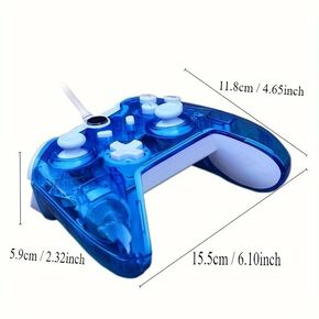 Gaming Controller Wired USB Game Controller for PC,Windows, Android, Nintendo Switch & Steam Deck,Hall Effect Joysticks, Turbo Function,Dual Vibration Gamepad,Plug and Play Ergonomic Gaming Controller in Saudi Arabia