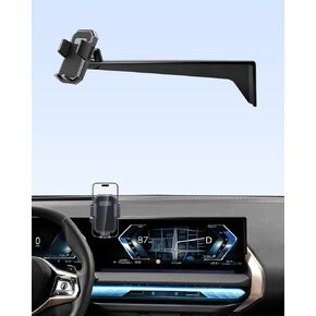 حامل هاتف السيارة PZK لسيارات BMW X3 2018-2021/ BMW X4 2019-2021 ملحقات شاشة 10.25/10.3 بوصة مشبك ثابت متوافق مع حامل الهاتف Magsafe مع صندوق تخزين النظارات الشمسية دوران 360 درجة لا يؤثر على فتحة التهوية in Kuwait