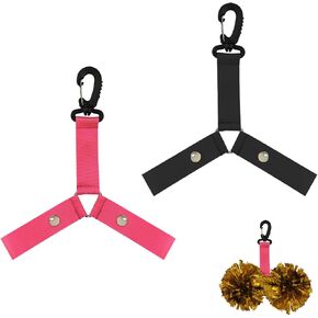 Pom Pom Holder Hanger for Cheer Bag Backpack Straps，Dance & Sports Squads Cheerleader Backpack Tags for Cheer Bag Accessories in Kuwait